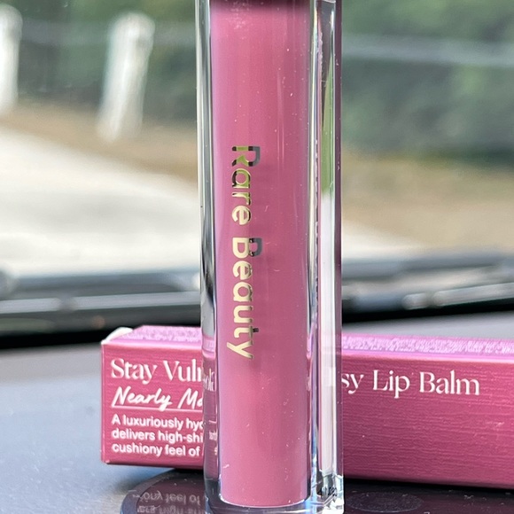 Rare Beauty Makeup Rare Beauty Glossy Lip Balm Nearly Muave Poshmark